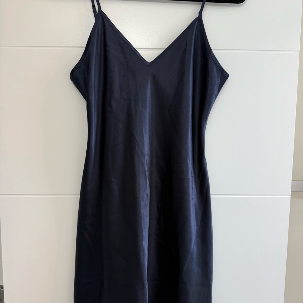 NWT Quince 100% Washable Silk Mini Slip Dress